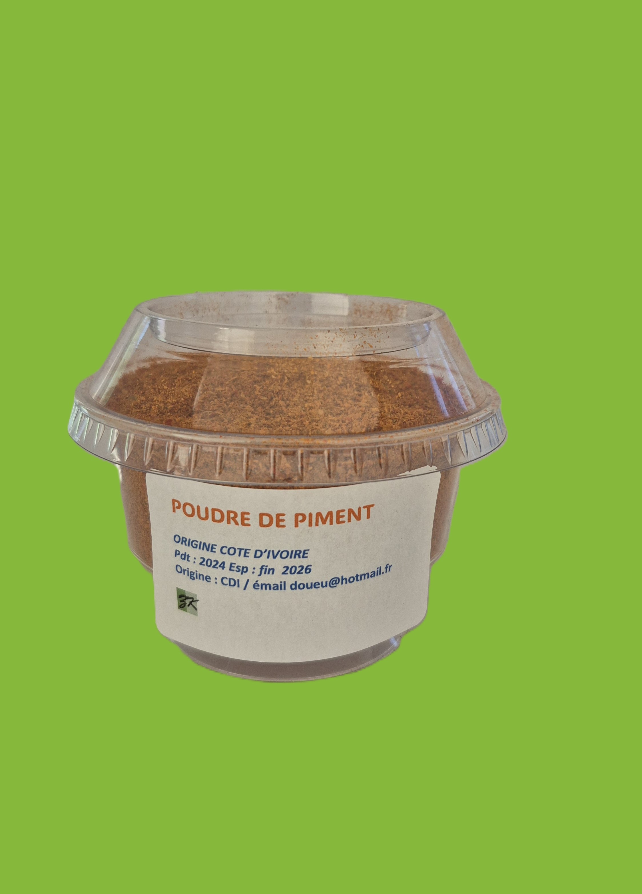 PIMENT POUDRE POTS  (100g) 28 P  x 1.50 euros