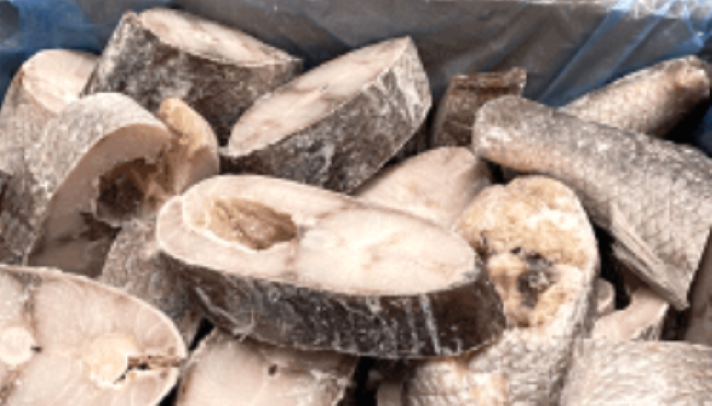 Darnes-de-capitaine-empereur-en-vrac 5 kg x 8.95 euros /kilo 