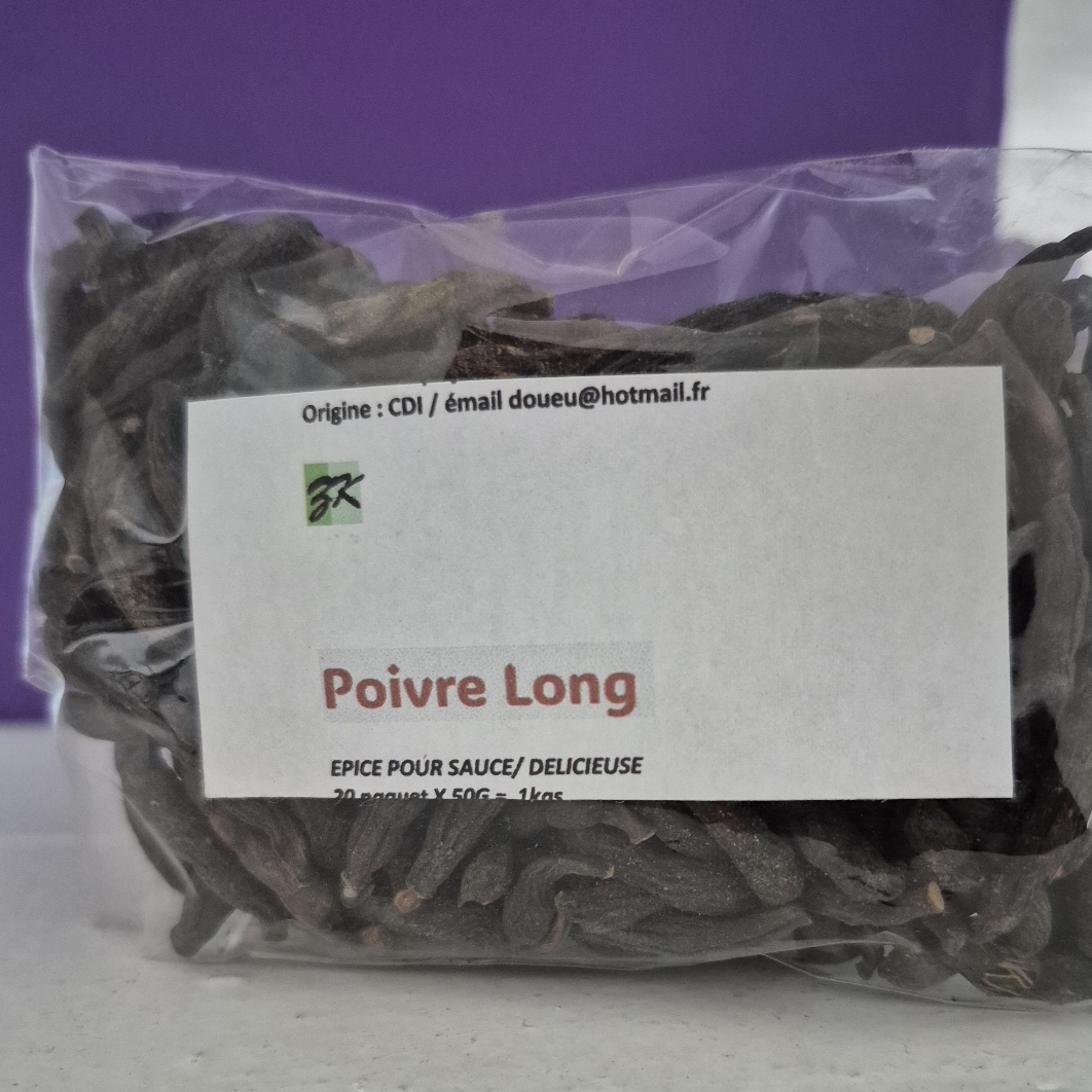 POIVRE LONG (100g)  24 p x 0.90 centimes