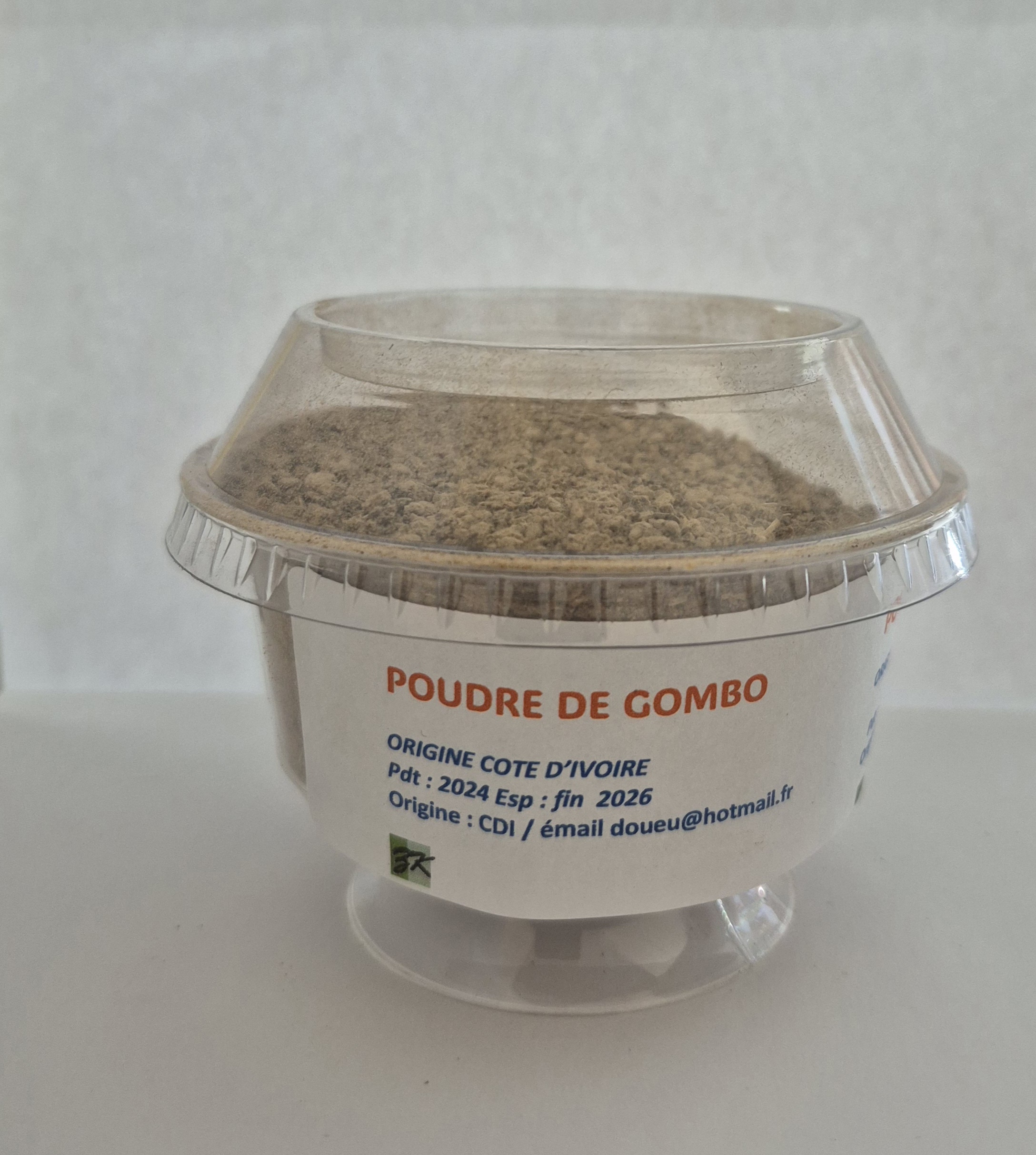 POUDRE DE GOMBO (125g) 24 x 1.5 euros