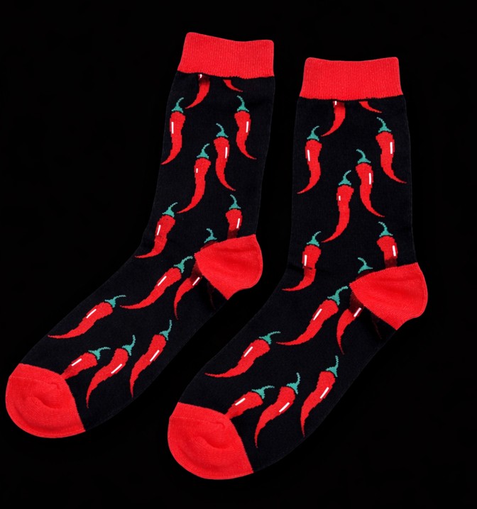 Kojinės su charakteriu