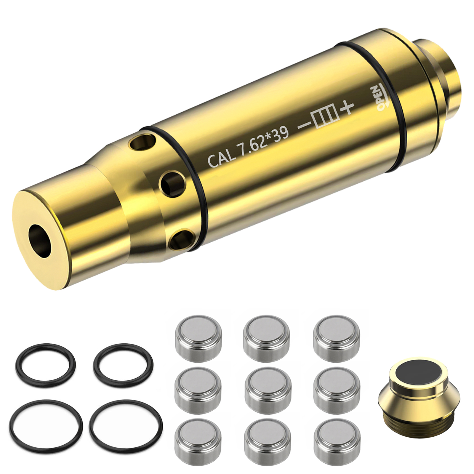Cartouche laser d’entraînement – Disponible en 9mm, .380 ACP, .38 SP, .40 S&W, .45 ACP, .223 Rem