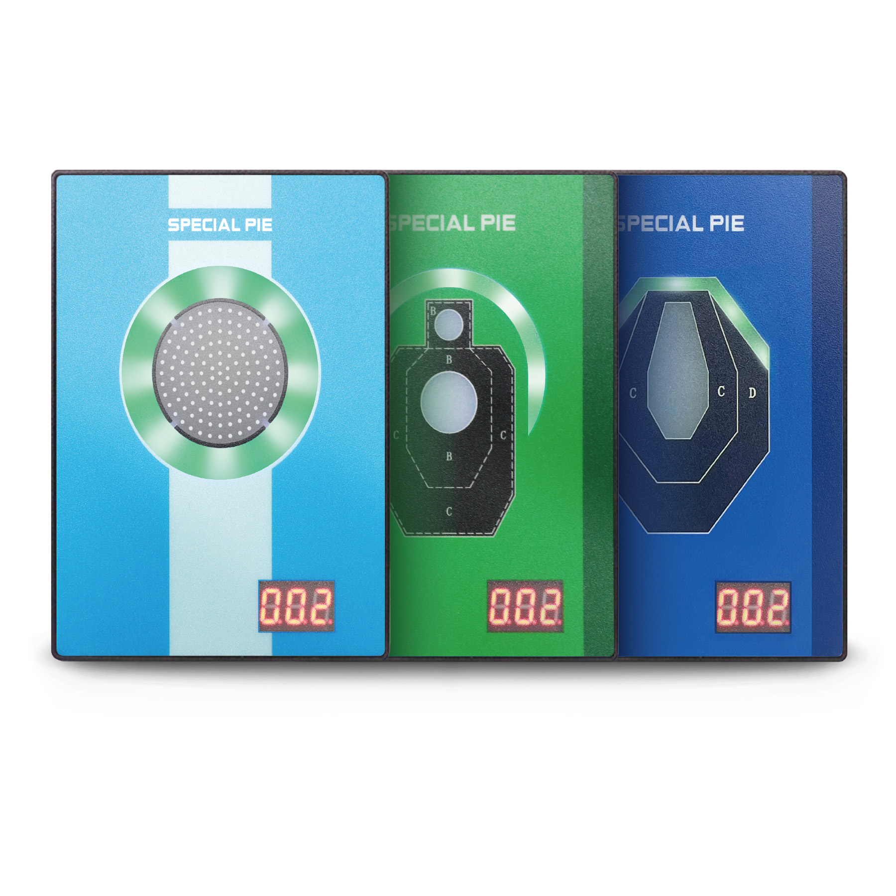 Cible de tir J10S/D/P laser avec retour sonore et visuel