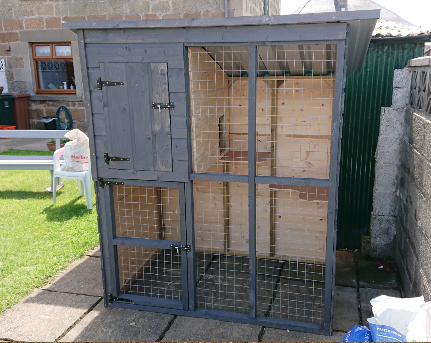 Bluebell Catio 6x4 and 6 foot high