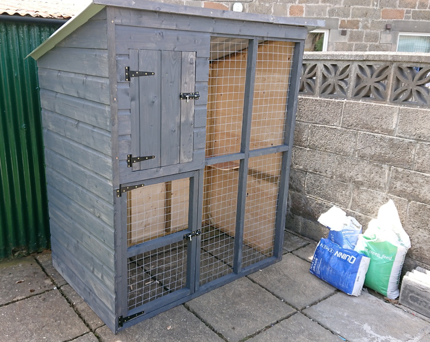 Bluebell Catio 6x4 and 6 foot high