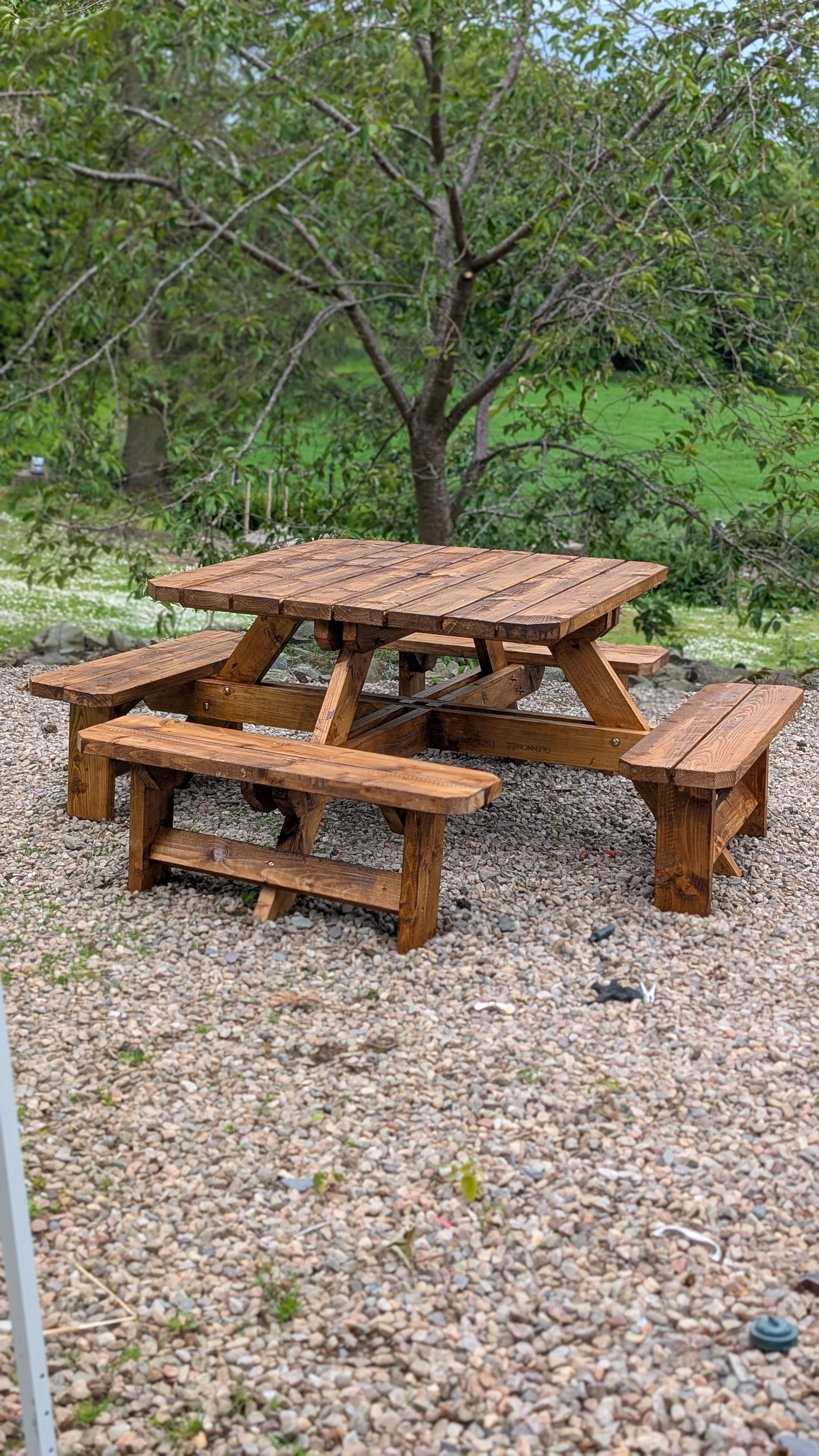8 Seater Garden Bench