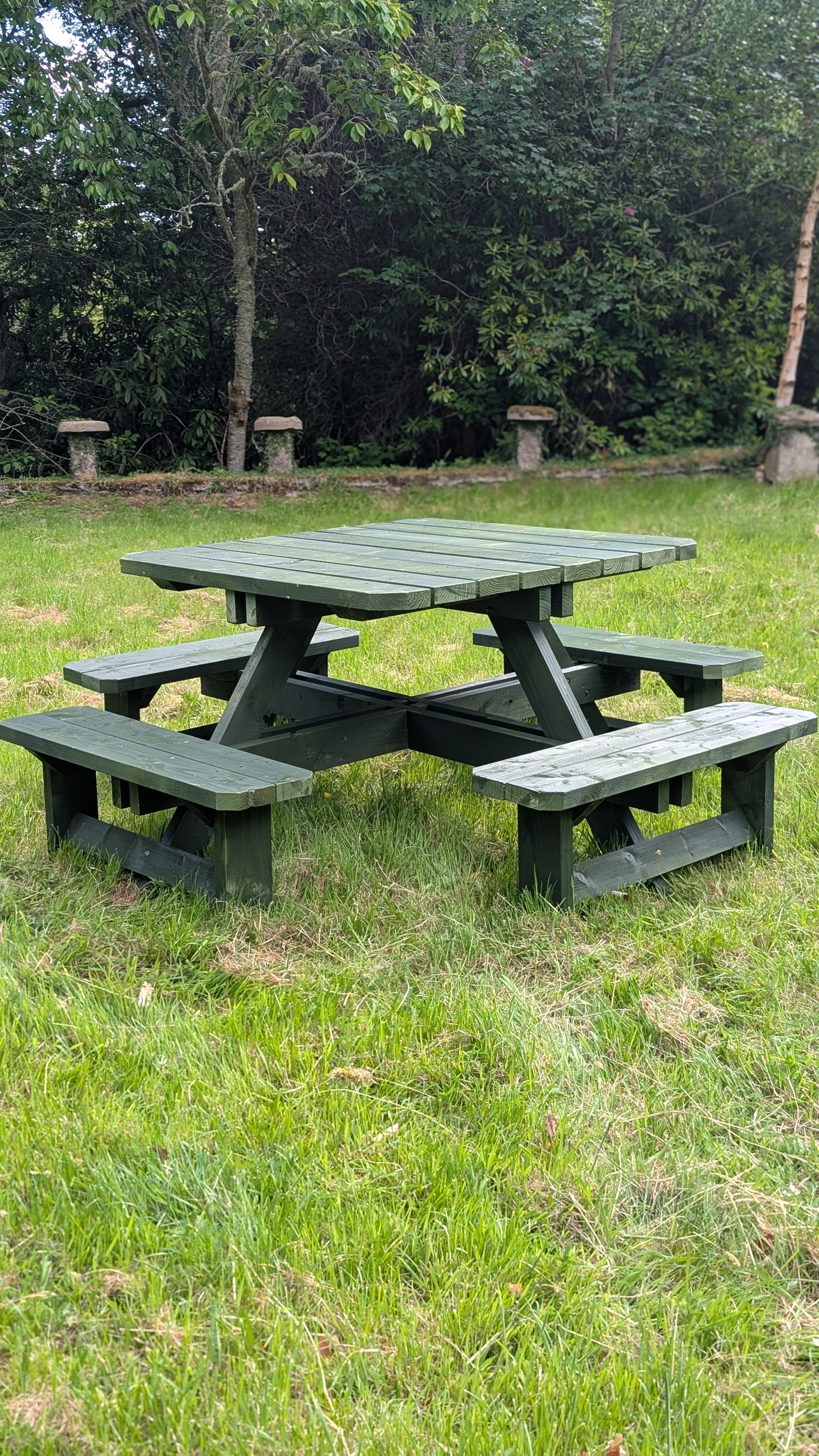 8 Seater Garden Bench