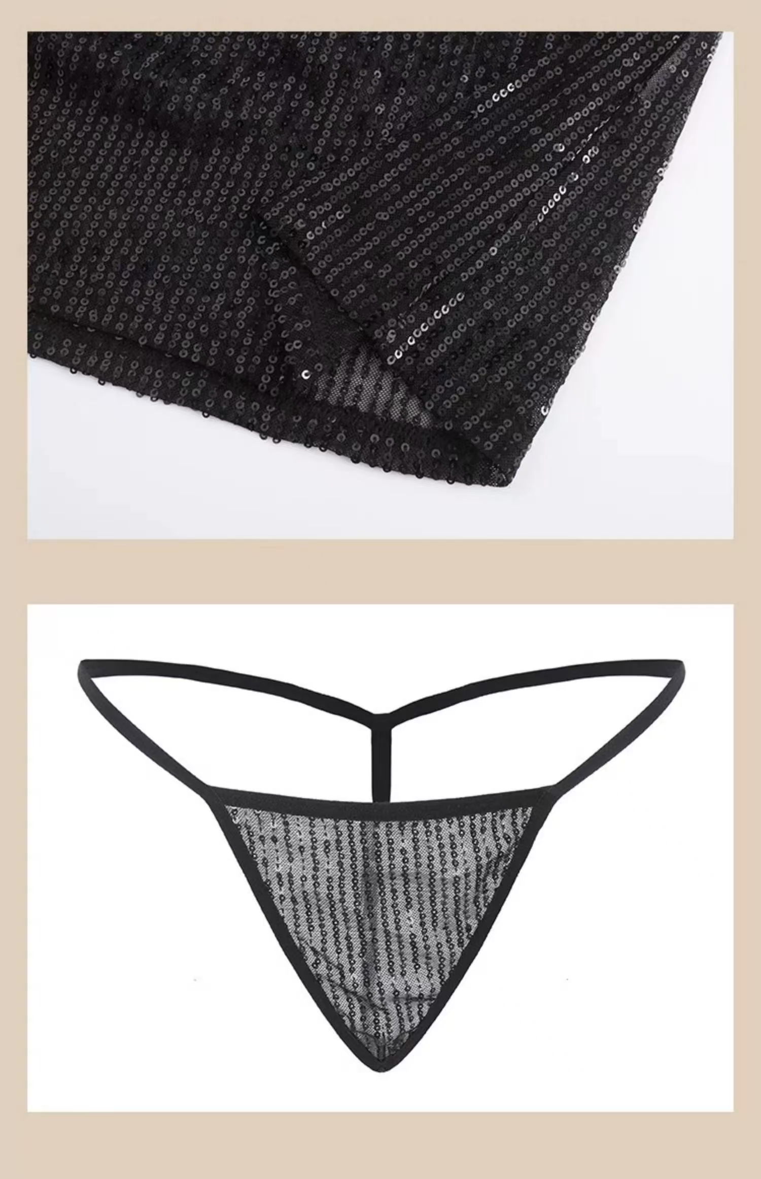 Elegant Sequin Dress