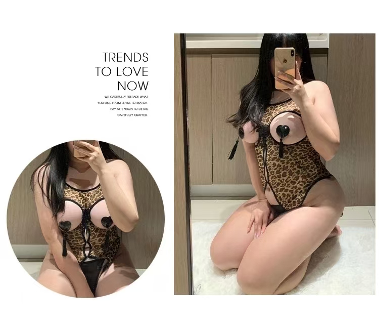 Leopard Print Lingerie