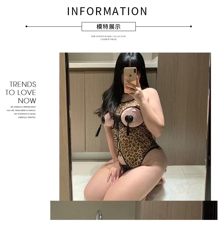 Leopard Print Lingerie