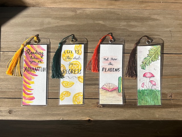 Hand-painted Bookmarks