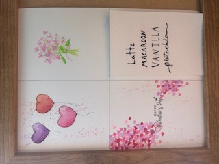 Floral and Heart Greeting Card
