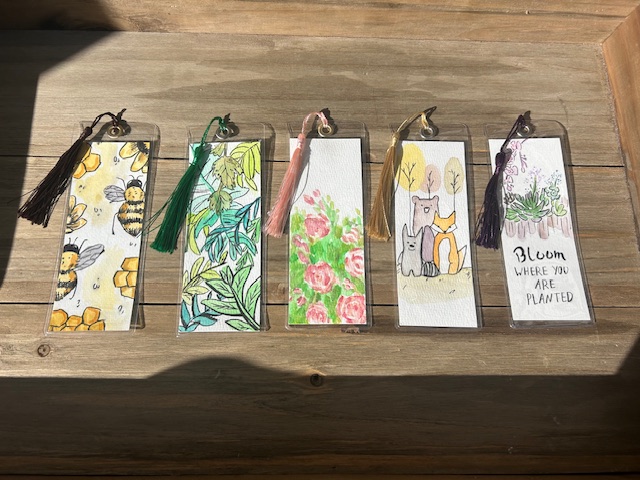 Hand-painted Bookmarks