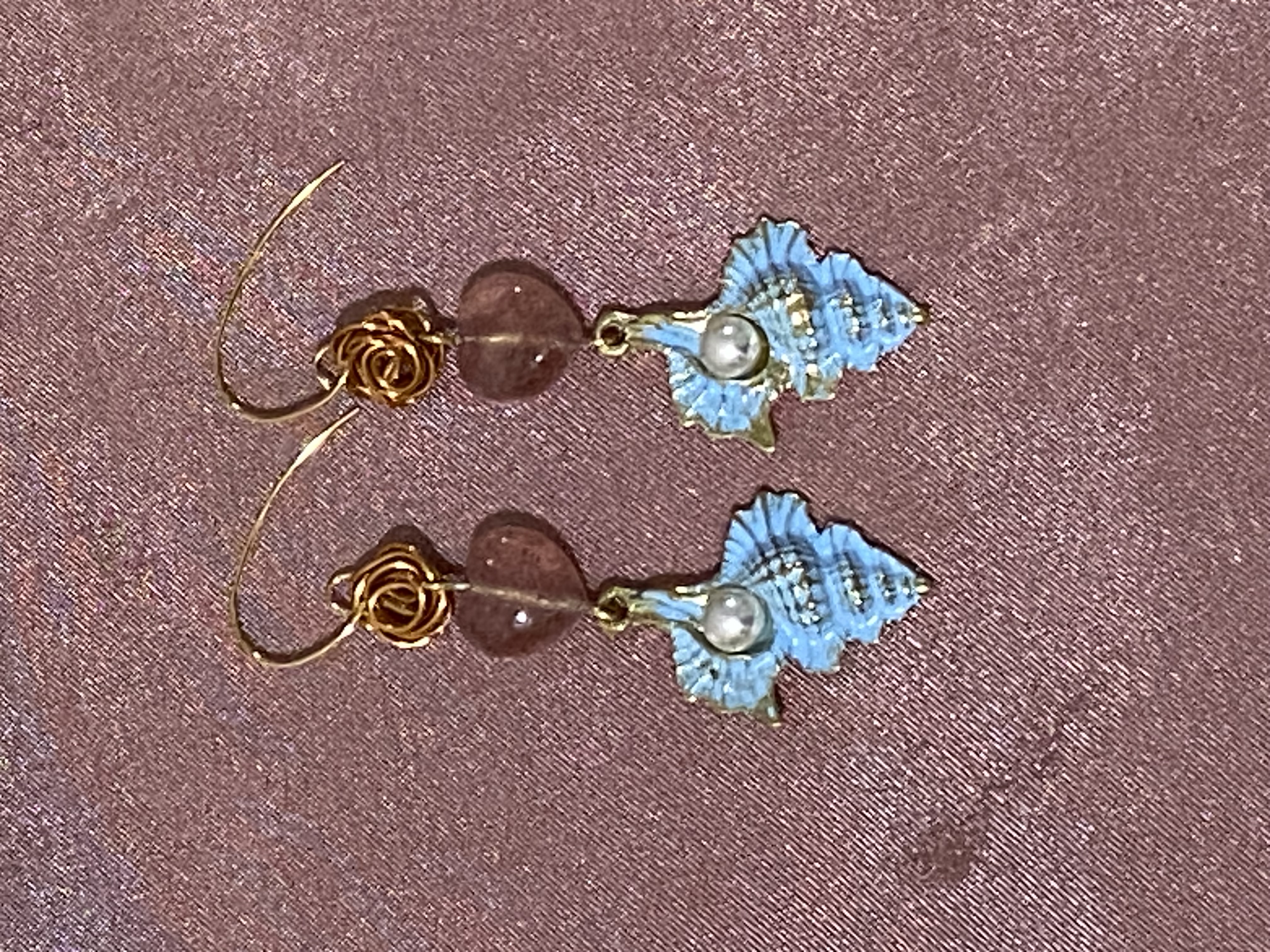 Ocean themed earrings