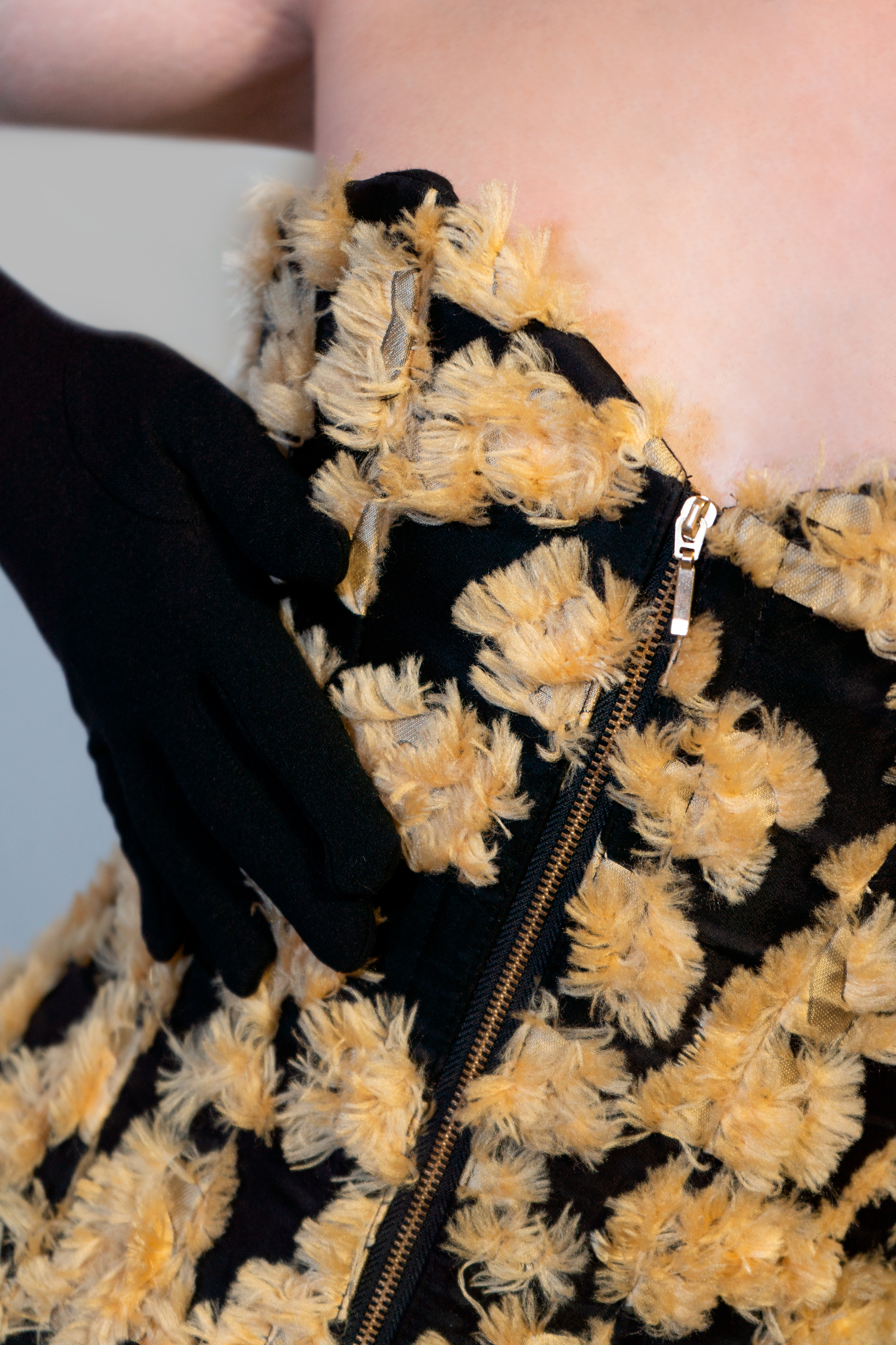 Corset plumas