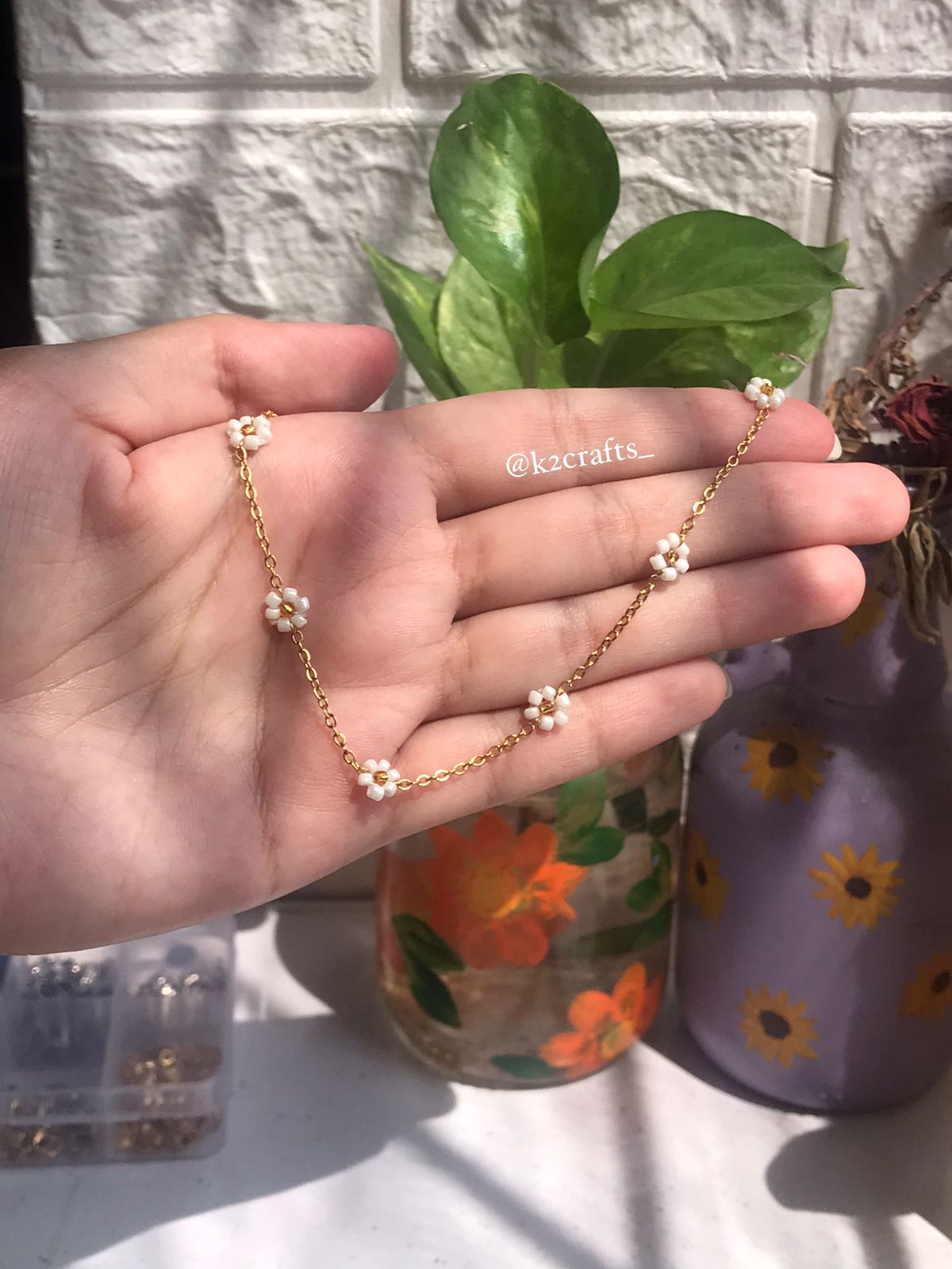 Daisy Chain Necklace