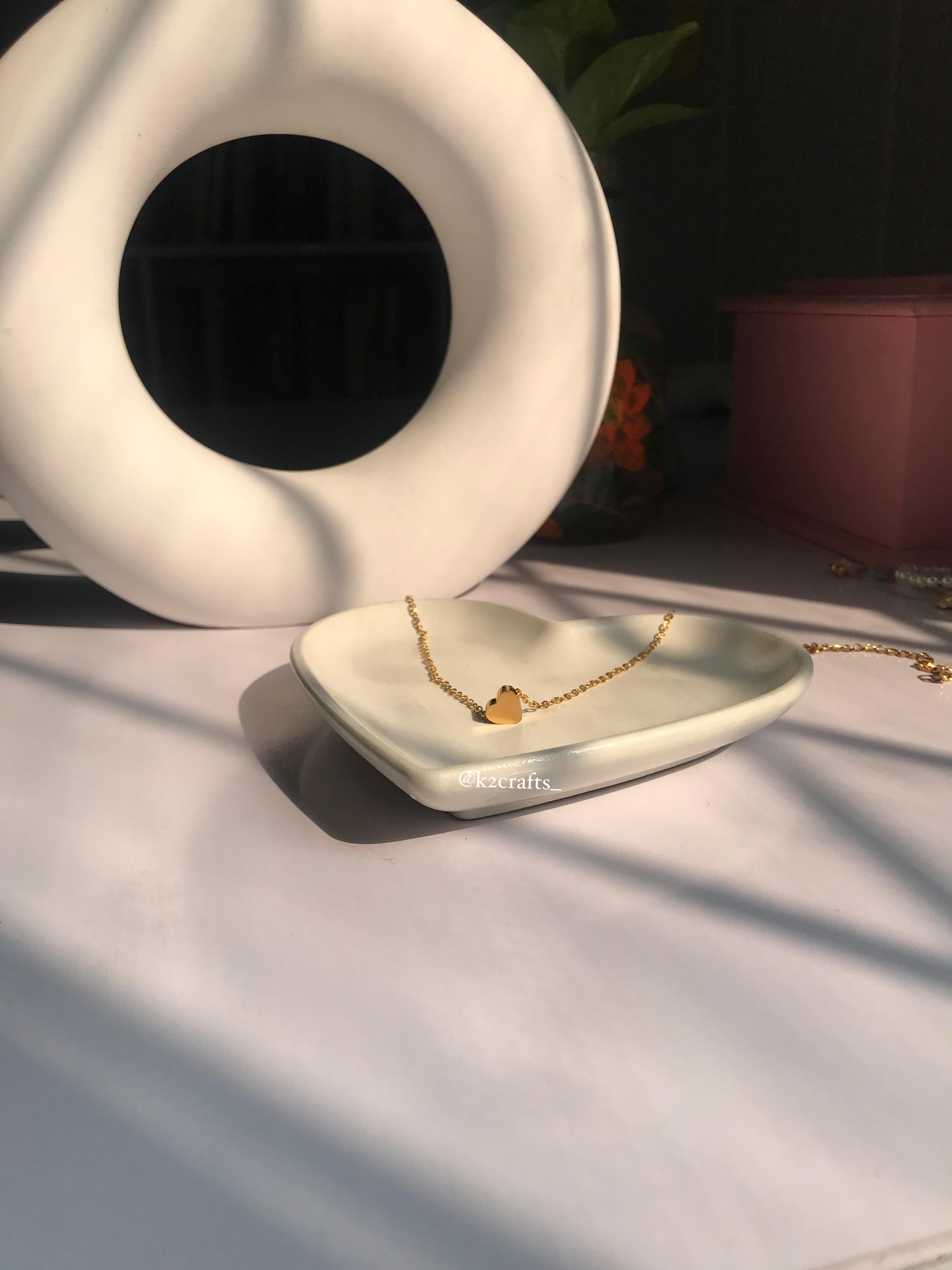 Dainty Heart Pendent Necklace 