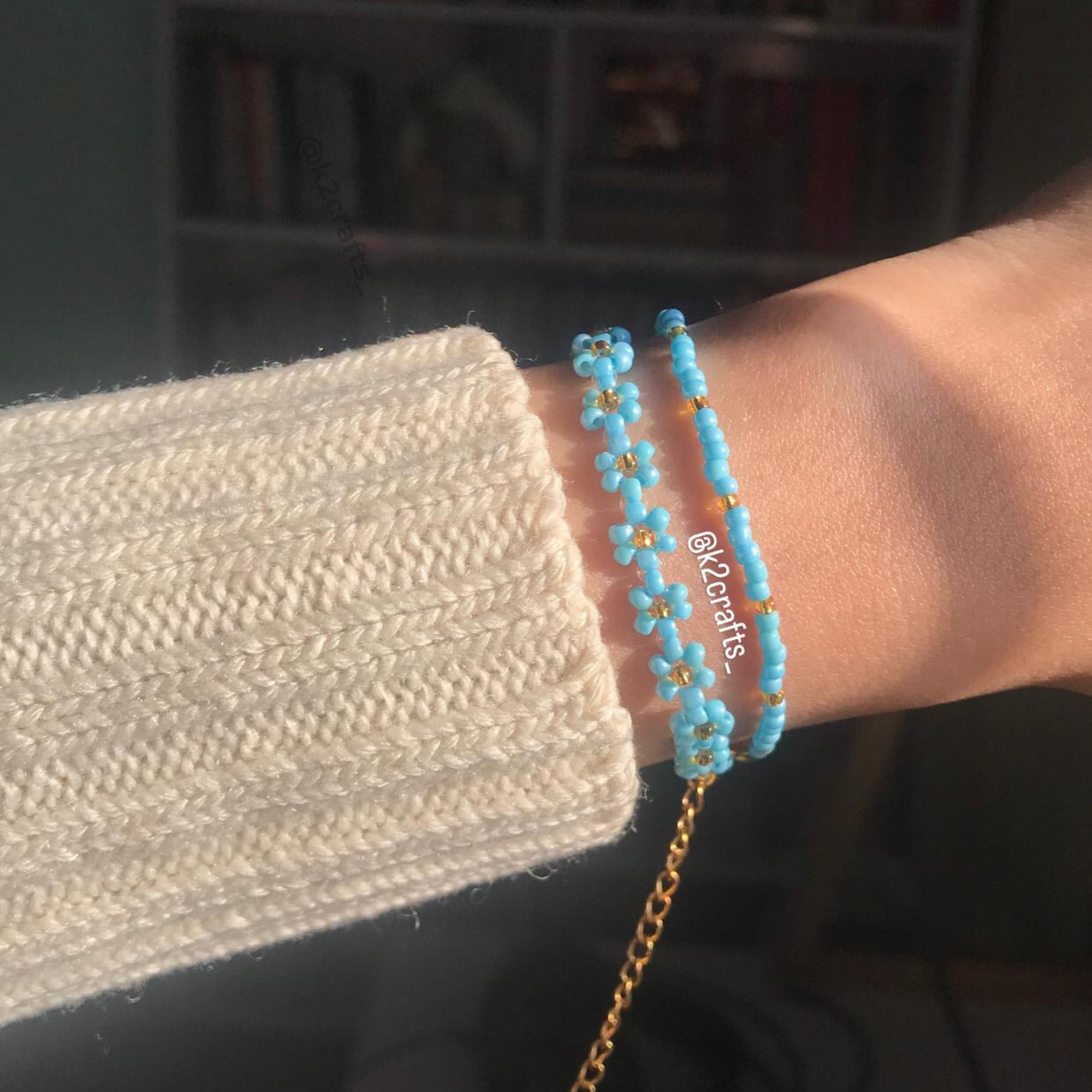 Blue Bloom Bracelet