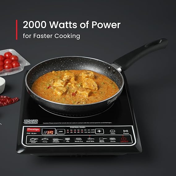 Prestige PIC 16.0 plus 2000 Watts Induction Cooktop