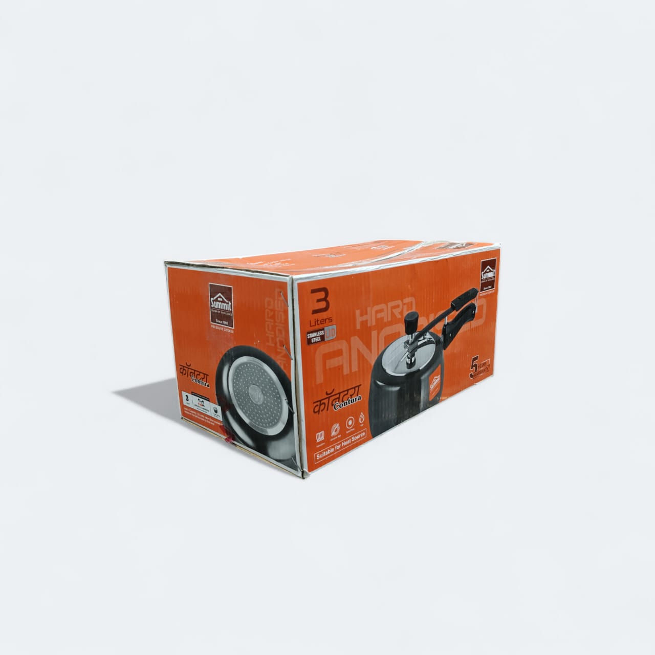 Summit Contura Majestic Hard Anodised  Pressure Cooker 