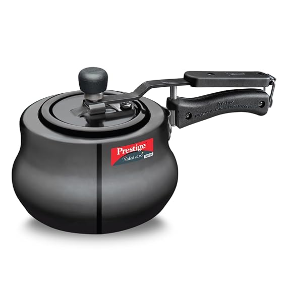 Prestige Svachh Nakshatra Plus Induction Base Inner Lid Hard Anodised Pressure Handi