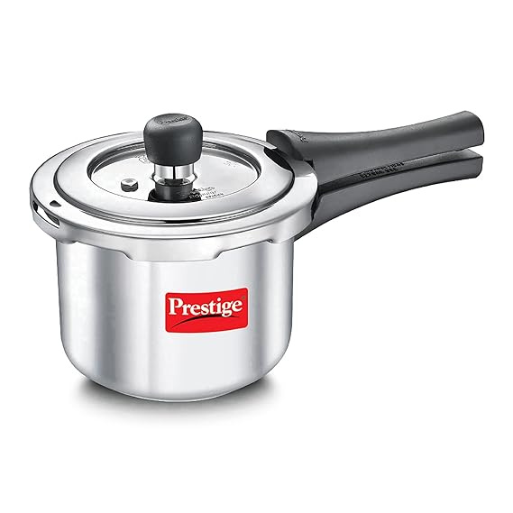 Prestige Popular Svachh Spillage Control Stainless Steel Outer Lid Pressure Cooker