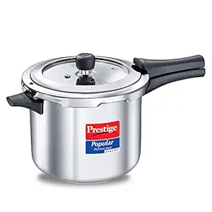 Prestige Popular Svachh Spillage Control Stainless Steel Outer Lid Pressure Cooker
