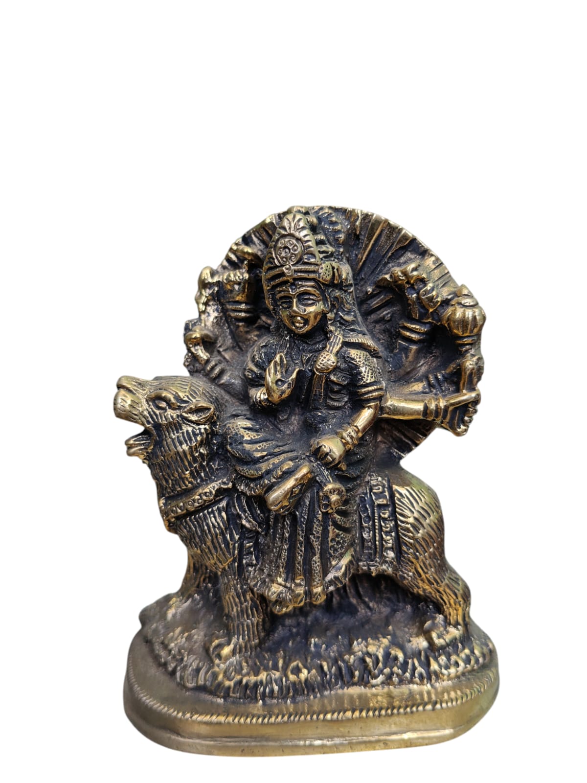 Brass Durga Mata Idol Height 12 Cm