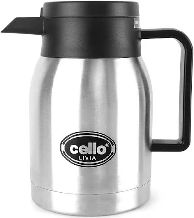 Cello Livia Stainless Steel Vacusteel Carafe