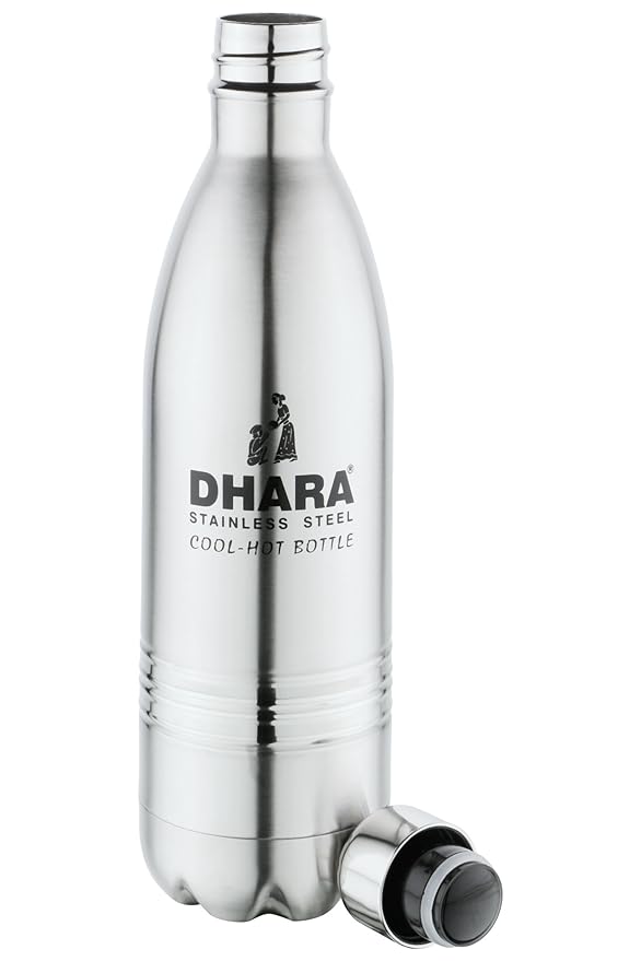 Dhara Stainless Steel Cool - Hot Bottle Cum Flask