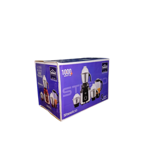 Summit Mixer Grinder Steelco 1000 Watts with 4 Jars
