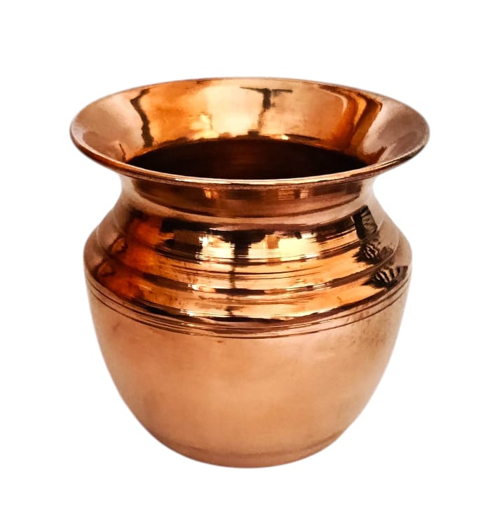 MK Copper Lota For Puja Kalash Drinkware
