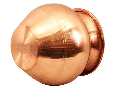 Copper Vessel Kalash Tambya Lota for Pooja Small Copper Lota/Kalash/Puja/Karwachauth