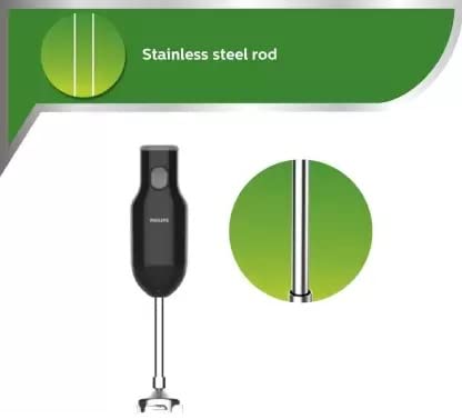 PHILIPS Alloy Steel Hl1655/02 Hand Blender 250W Black
