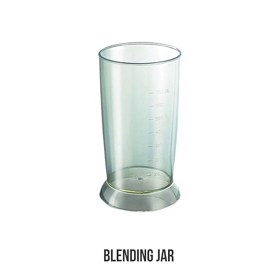 Prestige Stainless Steel Phb 5.0 200 Watt 2 Speed Hand Blender with Blending Jar - Black, 200 Watt