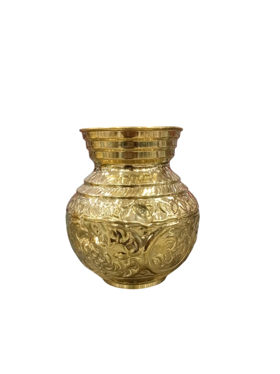 Brass Globe Brass Pooja Kalash | Brass Lota | Pooja Lota