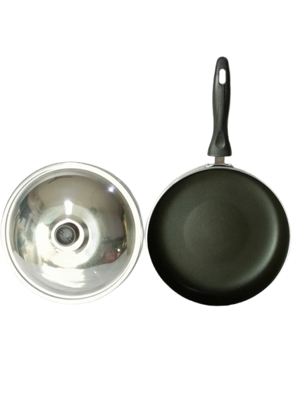 Anjali Stainless Steel Fry Pans, For Hotel/Restaurant