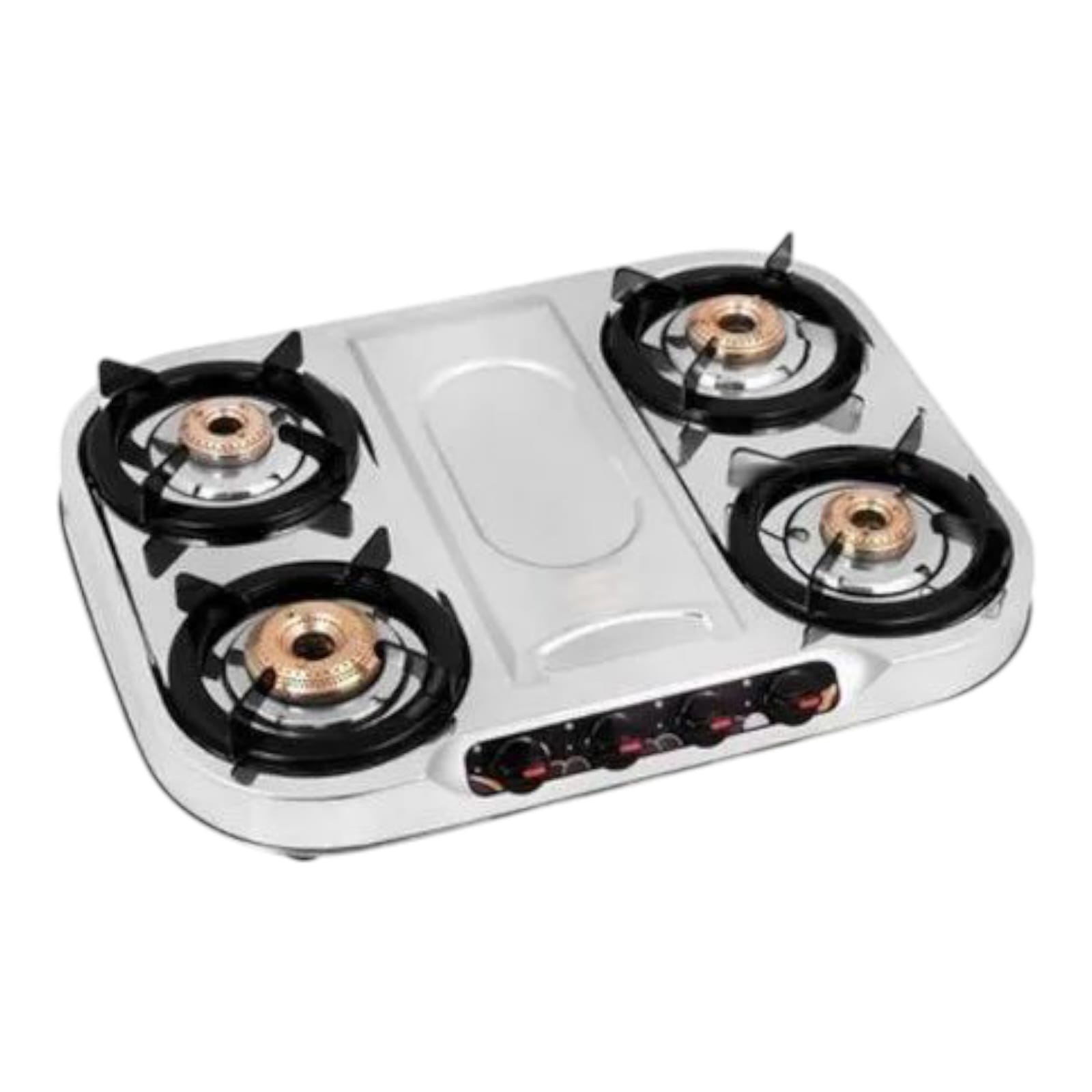 Star Power Stainless Steel UC403 Vertis Plus Four Burner SS Stove, For Kitchen