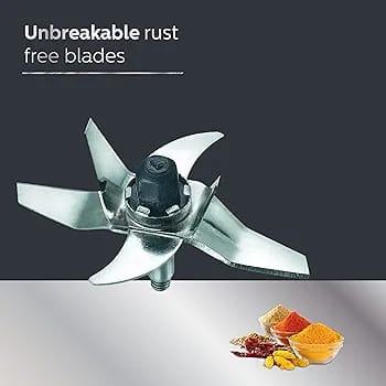 Philips Viva Collection HL7701/00 Mixer Grinder, 750 Watts, 4 Jars (Elegant Lavender and White)