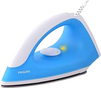 Philips GC090 750 W Dry Iron (Blue)