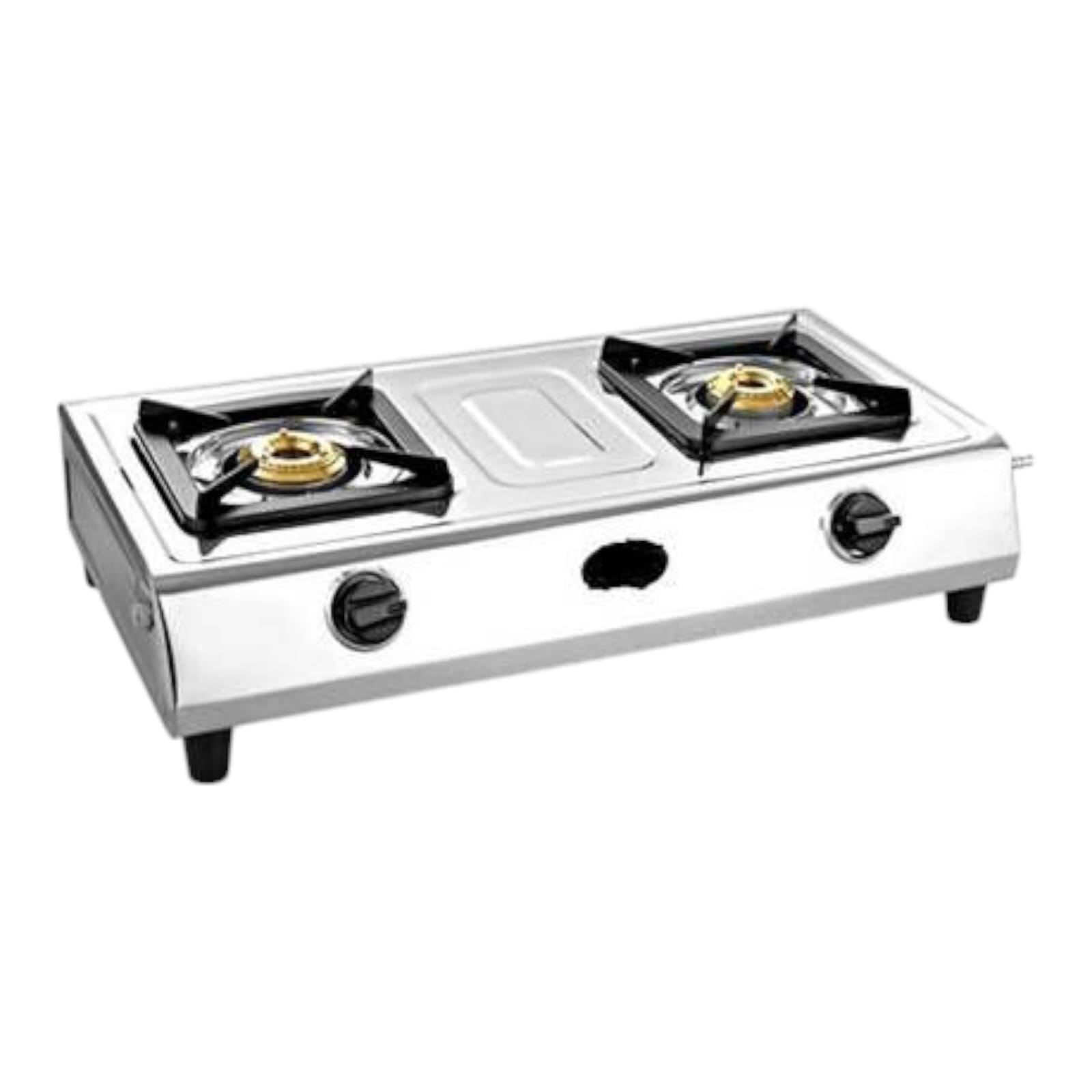 Surya Stainless Steel Manual Gas Stove  (2 Burners)