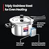 Prestige Svachh Triply Induction Base Outer Lid Pressure Cooker