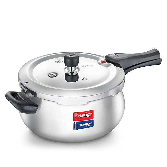 Prestige Svachh Tri-Ply handi pressure cooker