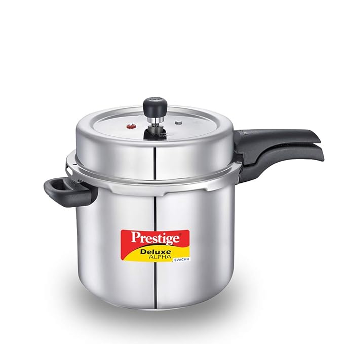 Prestige Svachh Deluxe Alpha Induction Base Outer Lid Stainless Steel