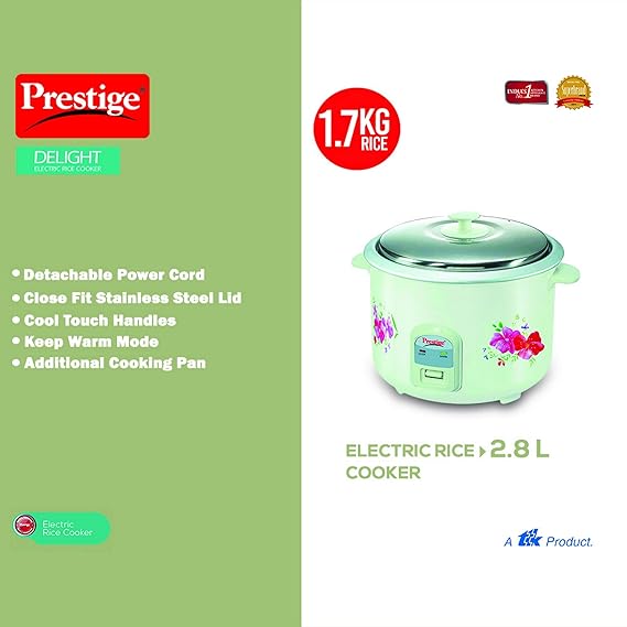 Prestige PRWO 2.8-2 Electric Rice Cooker