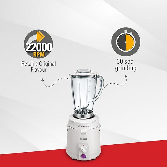 Sujata Frootmix 900 Watts Smart Mixer Blender