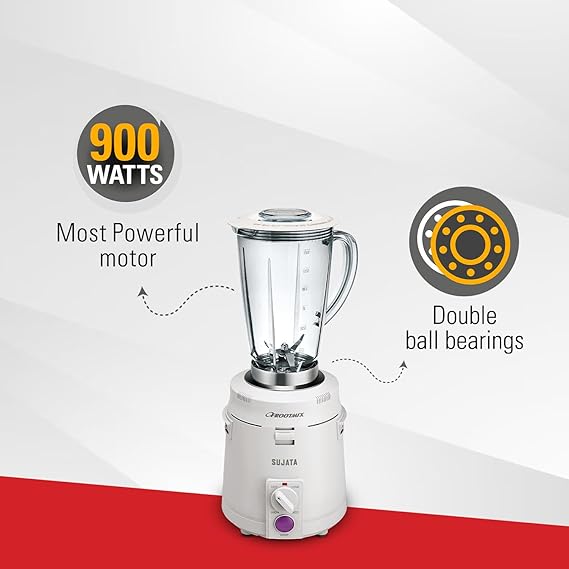 Sujata Frootmix 900 Watts Smart Mixer Blender