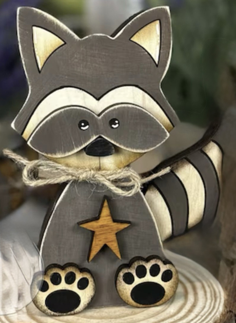 July Raccoon Paint and Sip
