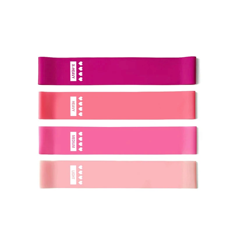 Pack de 4 bandes élastiques Fitness