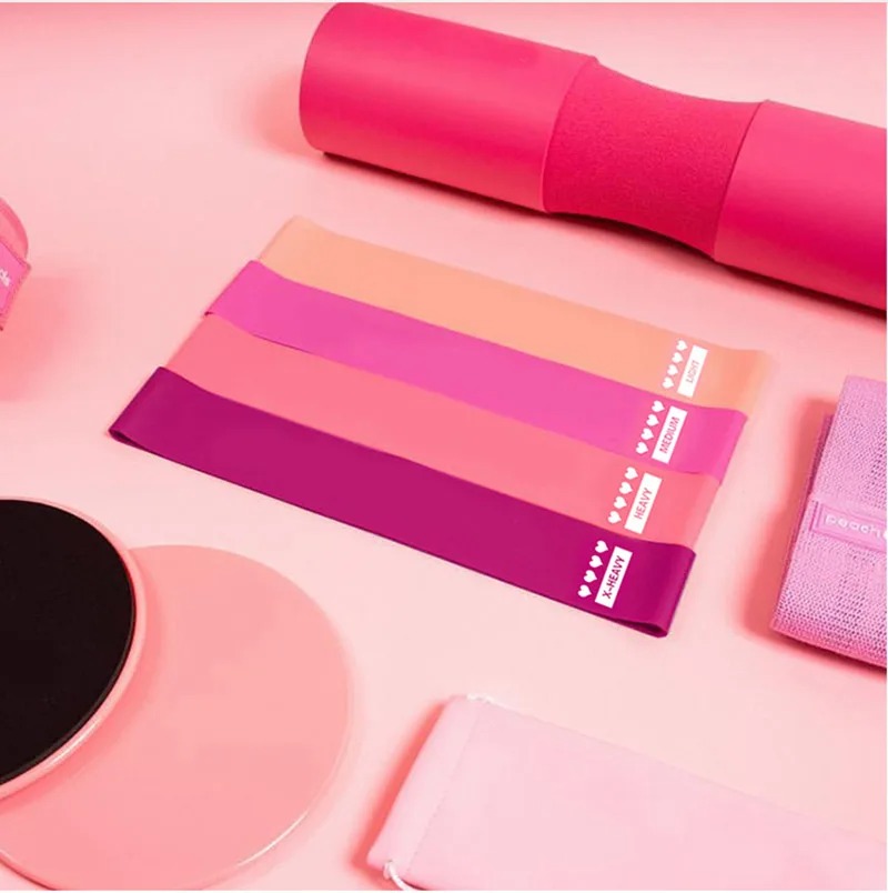 Pack de 4 bandes élastiques Fitness